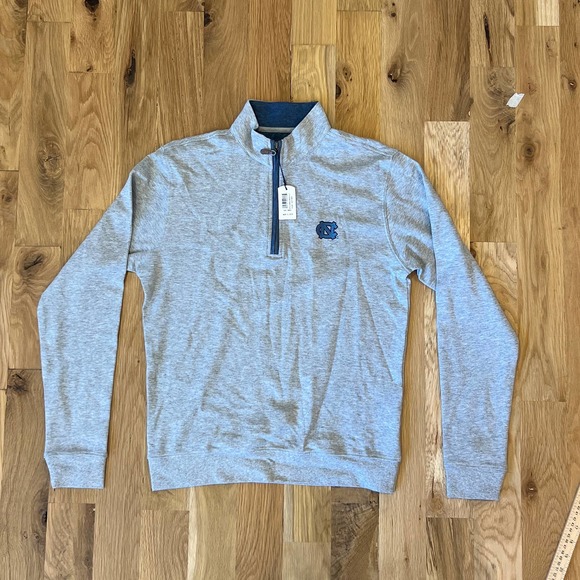 Men's NWT Johnnie-O Light‎ Gray Pullover SZ S - Picture 1 of 5
